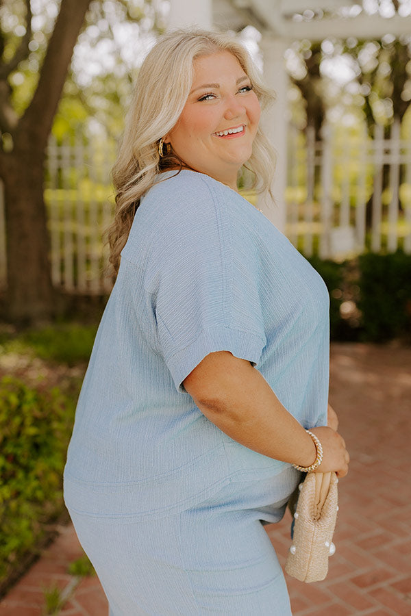 Ready For Vacay Knit Top Curves
