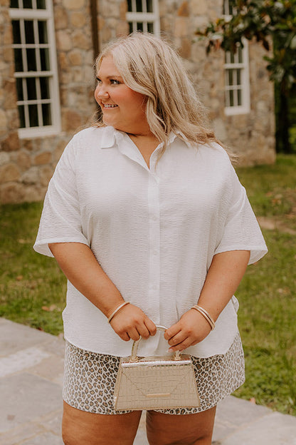 Little Coastal Town Button Up Curves