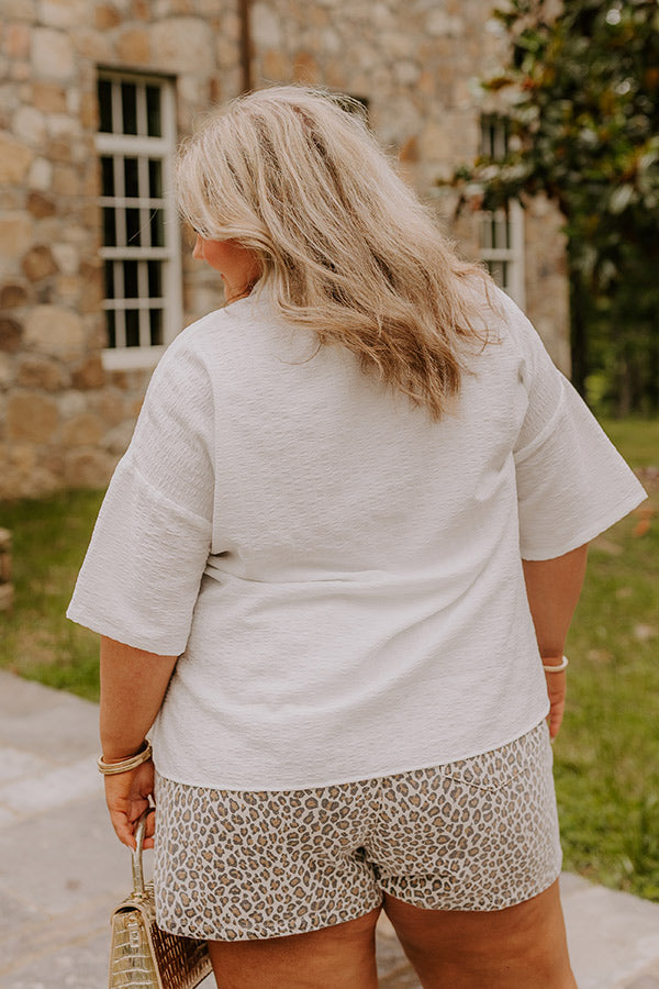 Little Coastal Town Button Up Curves