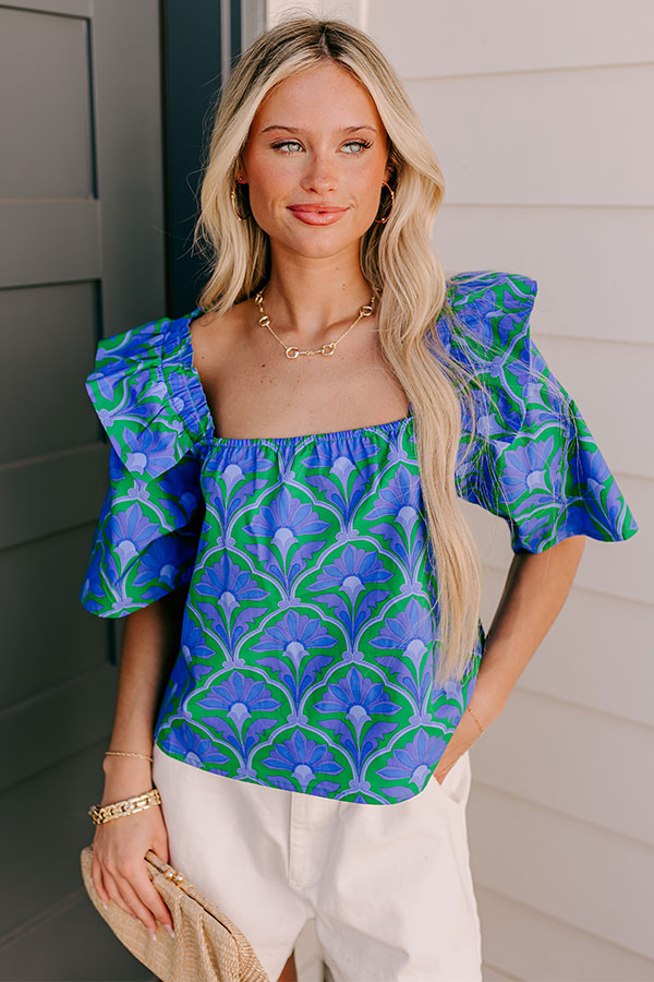 Charmed Feeling Floral Top