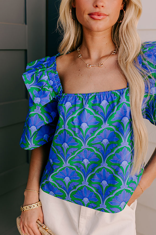 Charmed Feeling Floral Top