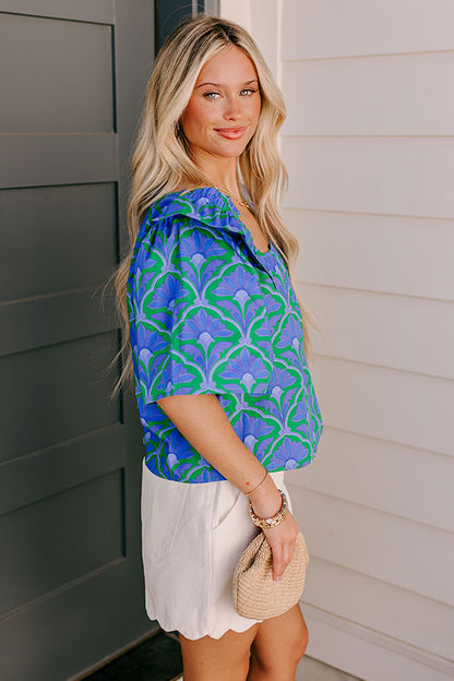 Charmed Feeling Floral Top