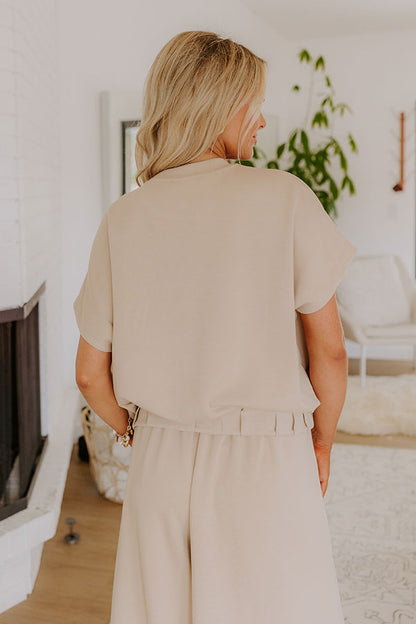 Urban Outing Pleated Top