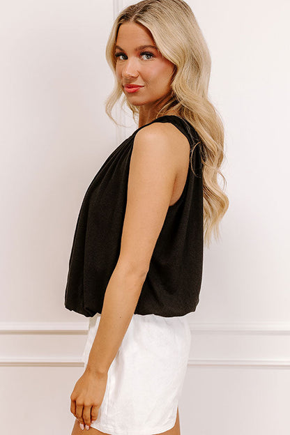 Coastal Daydream Top in Black
