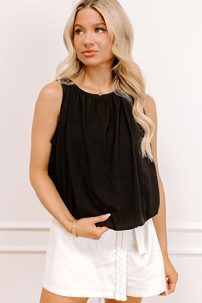 Coastal Daydream Top in Black