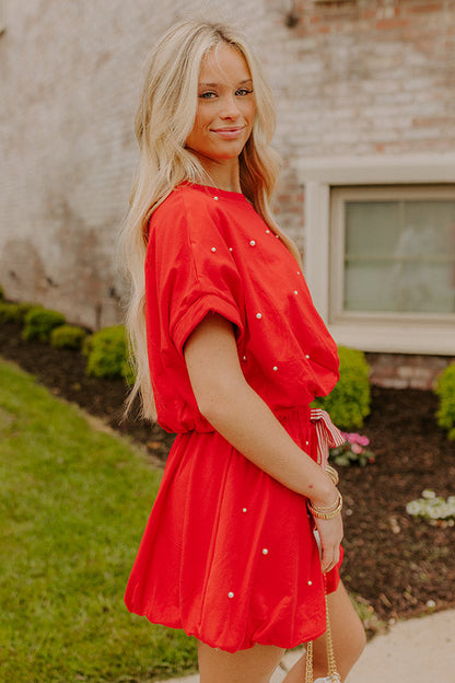 Belle of the Parade Embellished Crop Top
