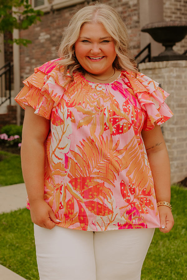 Sunkist Moment Shift Top Curves