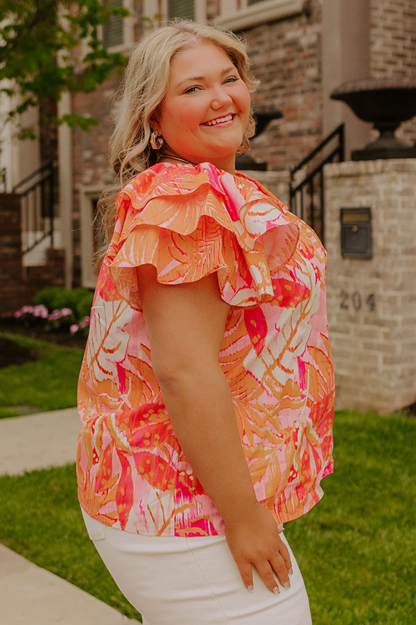 Sunkist Moment Shift Top Curves