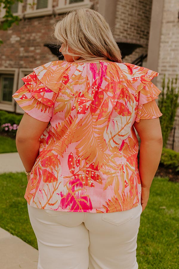 Sunkist Moment Shift Top Curves