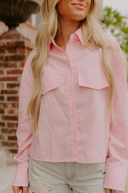 Savvy Chic Button Down Top