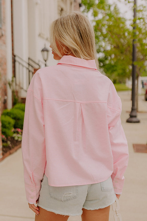 Savvy Chic Button Down Top
