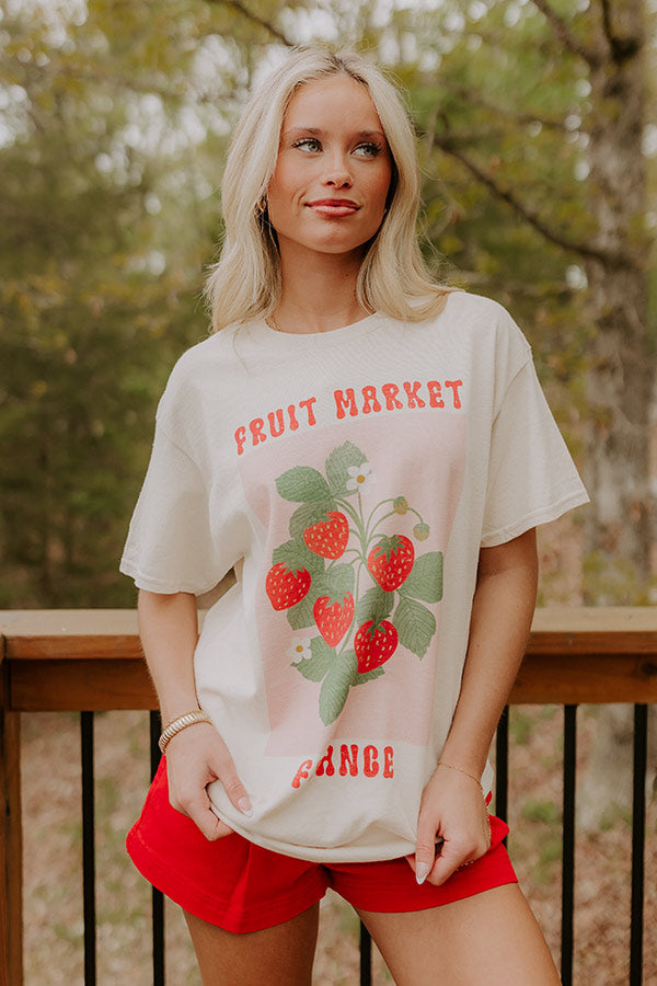 Fruit Market Vintage Graphic Tee
