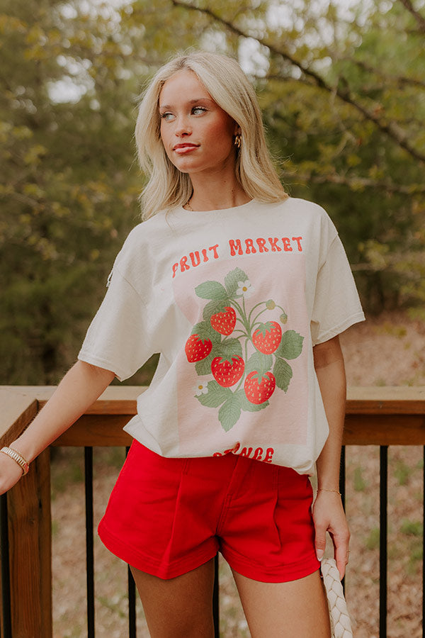 Fruit Market Vintage Graphic Tee