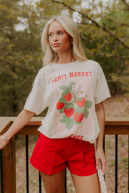 Fruit Market Vintage Graphic Tee