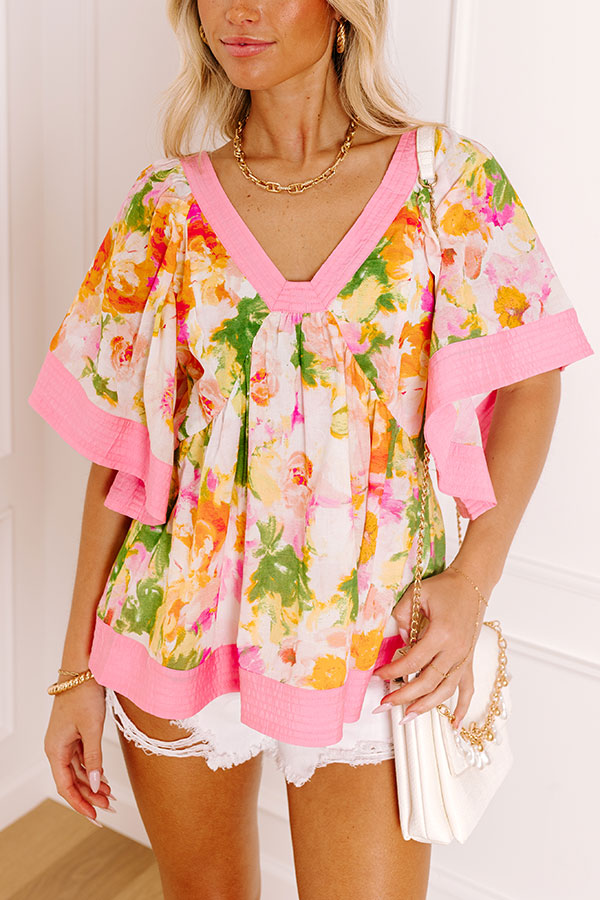 Sweet Energy Floral Top