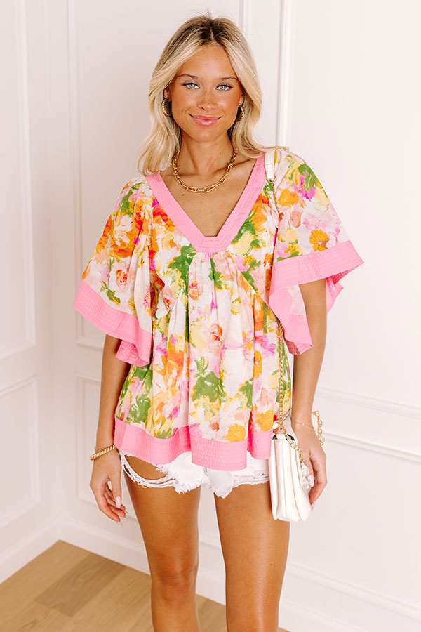 Sweet Energy Floral Top