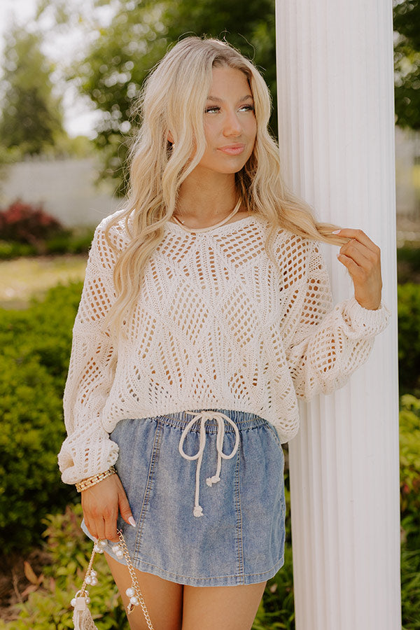 Feeling Breezy Knit Top