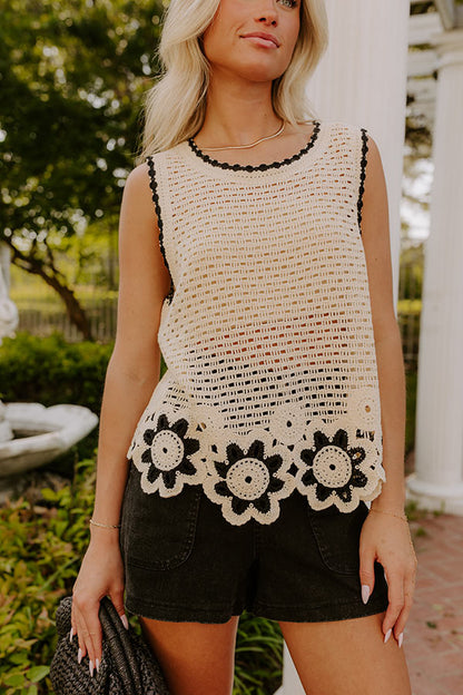 Blooming Coast Crochet Top