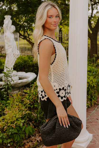 Blooming Coast Crochet Top