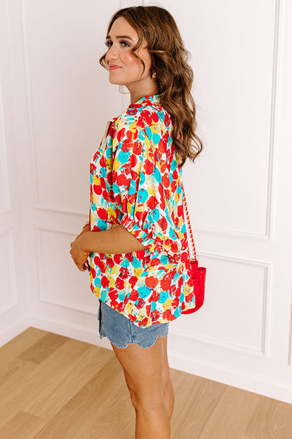 Fiesta On The Square Shift Top