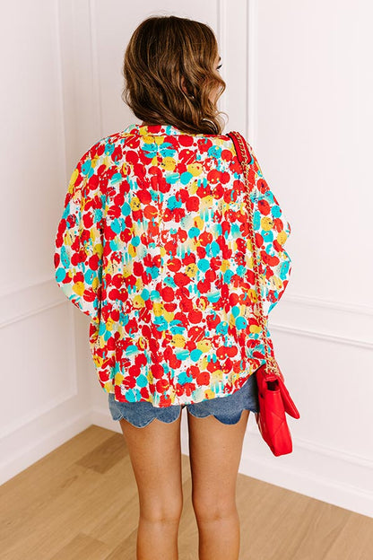 Fiesta On The Square Shift Top