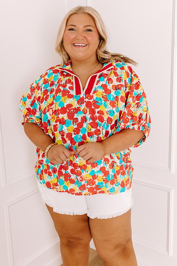 Fiesta On The Square Shift Top Curves