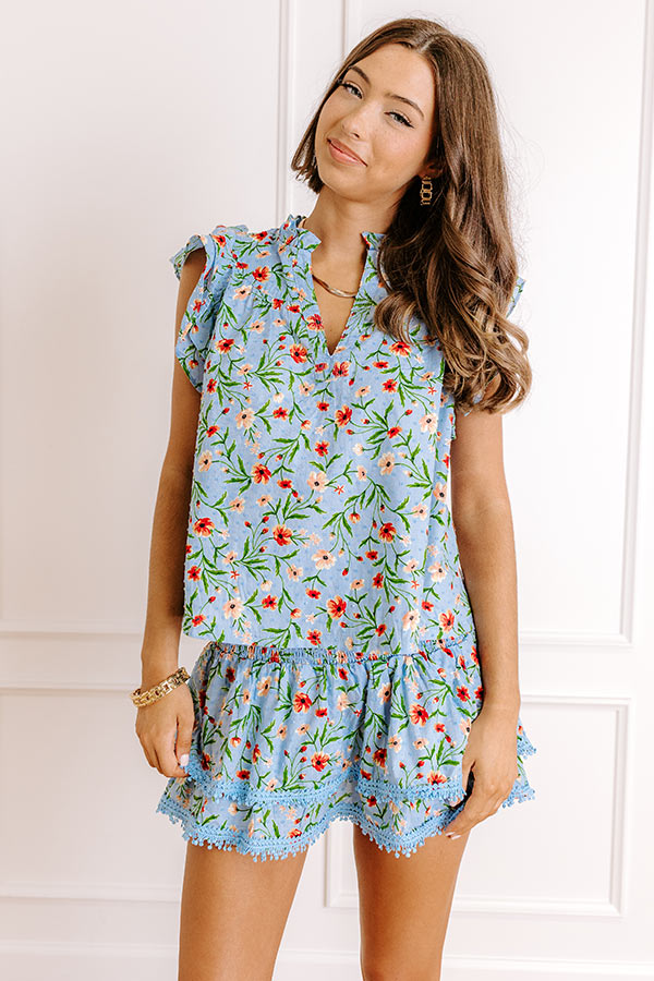Garden Party Dream Shift Top
