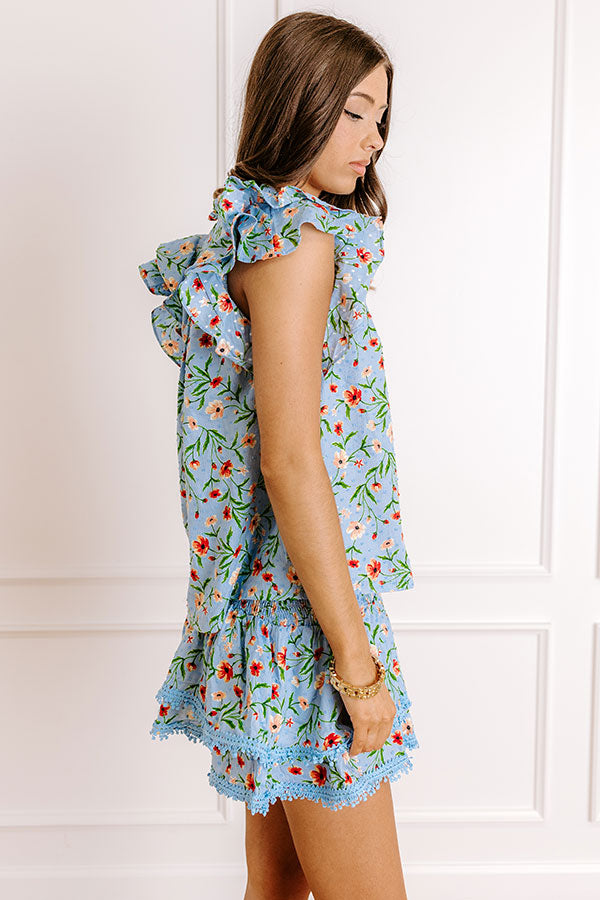Garden Party Dream Shift Top