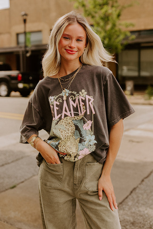 Dreamer Paradise Vintage Wash Graphic Tee