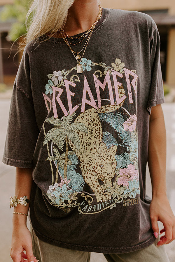 Dreamer Paradise Vintage Wash Graphic Tee