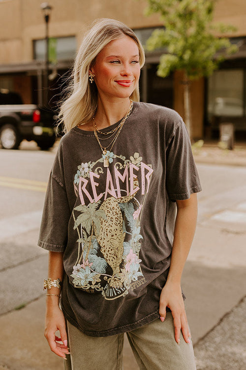 Dreamer Paradise Vintage Wash Graphic Tee