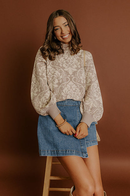Chic Comfort Knit Sweater Top