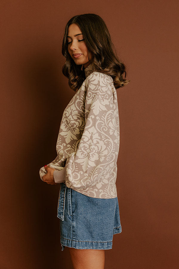Chic Comfort Knit Sweater Top