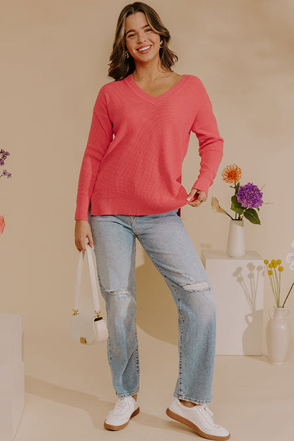New Season Waffle Knit Top