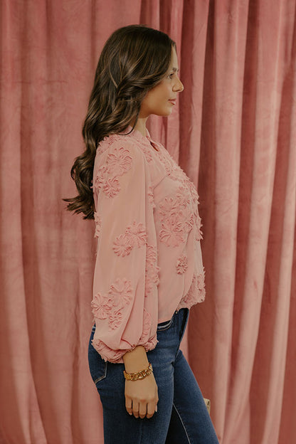 Darling Bloom Chiffon Top