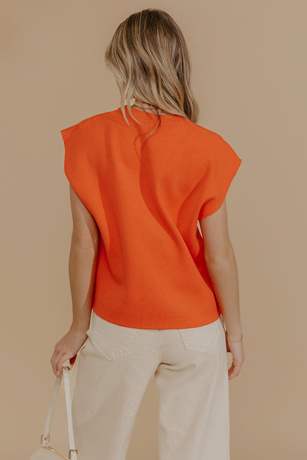 Easy Bloom Knit Top