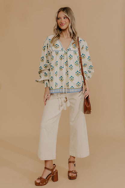 Sweet Blooms Floral Top