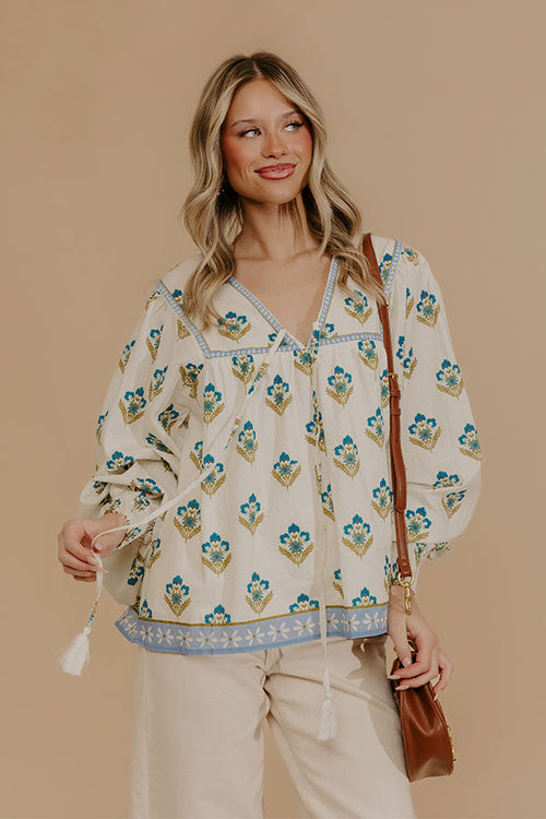 Sweet Blooms Floral Top