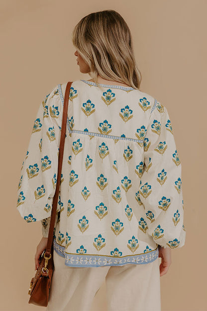 Sweet Blooms Floral Top