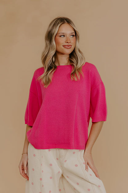 Happy Days Knit Top