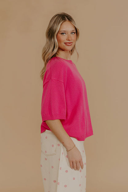 Happy Days Knit Top