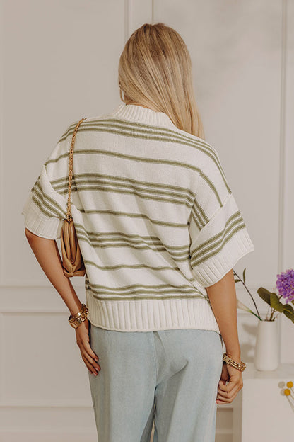 Morning on the Coast Stripe Knit Top