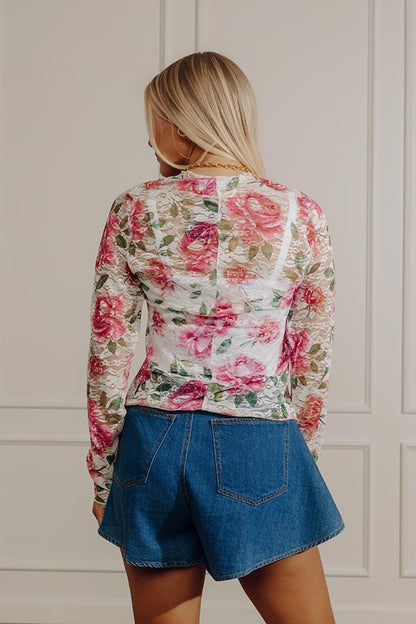 Rose Garden Chic Lace Top