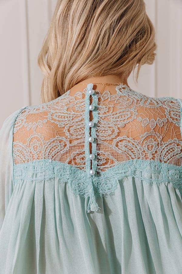 Poise And Polish Chiffon Top in Limpet Shell
