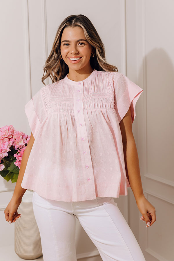 Always in Style Button Down Top