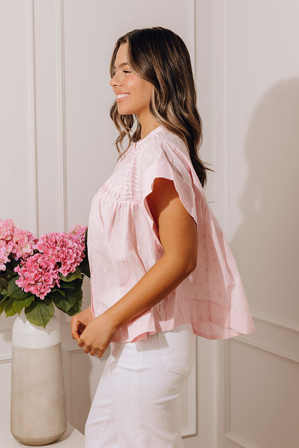 Always in Style Button Down Top