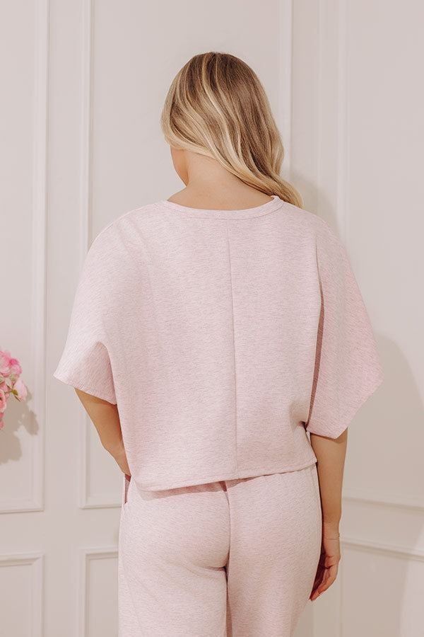 Weekend Chill Heathered Scuba Tee