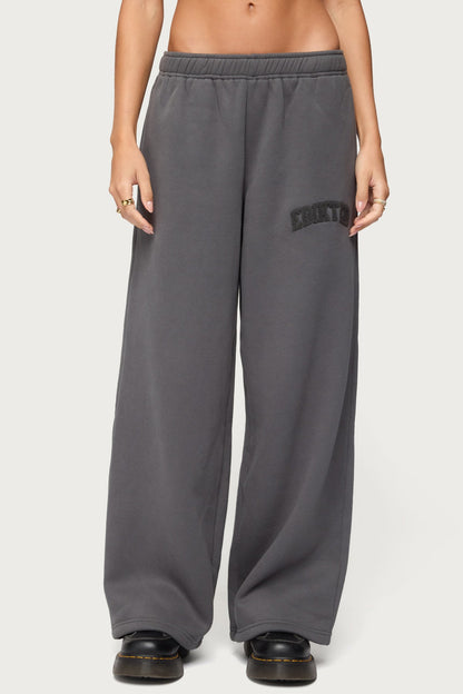 Edikted To You Wide Leg Sweatpants