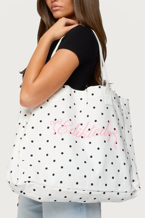 Edikted Bow Tote Bag