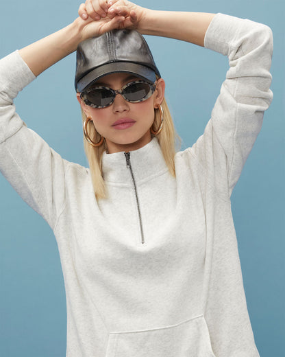 Dreamcatcher Cotton Blend Half Zip Pullover